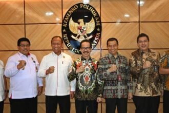 Kemenko Polhukam RI dan BNPT sepakat sukseskan kompetisi jurnalis kebangsaan mahasiswa 2024, (9/7/2024).