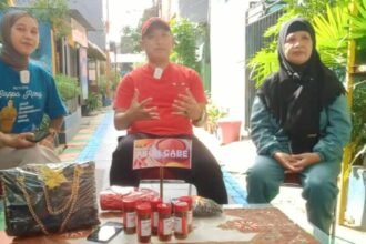 Program "Jappa Rong" di Lorong Wisata (Longwis) Leganes, Kelurahan Timungan Lompoa, Kecamatan Bontoala, Kota Makassar.