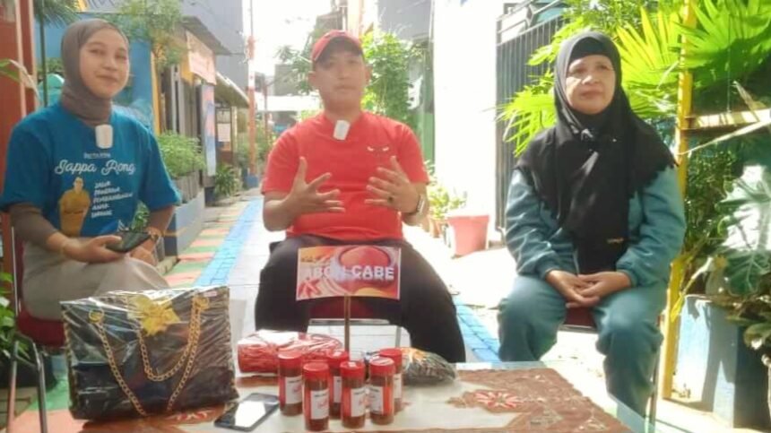 Program "Jappa Rong" di Lorong Wisata (Longwis) Leganes, Kelurahan Timungan Lompoa, Kecamatan Bontoala, Kota Makassar.