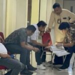 Polisi melakukan penggeledahan di ruang arsip Kantor Walikota Parepare pada Jumat lalu (19/7/2024).