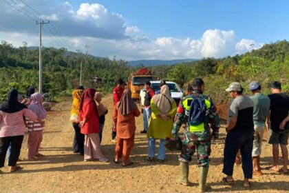 Masyarakat Blok Tanamalia tegas tolak fasilitas tambang PT Vale Indonesia, (23/7/2024).