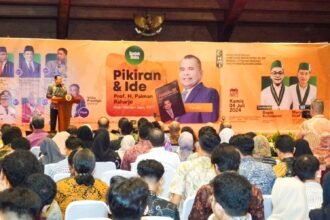 Bedah Buku Prof. Paiman Raharjo, Kamis (4/7/2024).