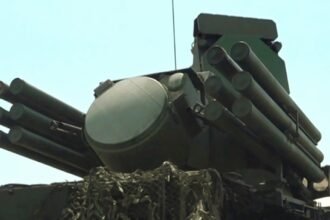 ZRPK Pantsir-S1, (10/7/2024). (mw/ho)