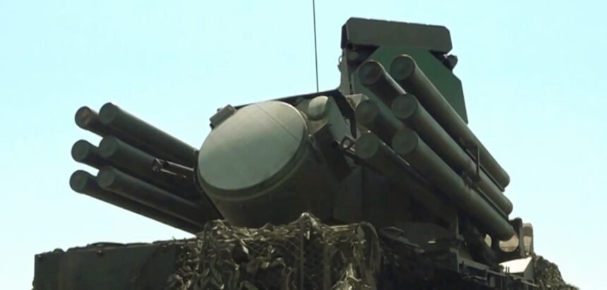 ZRPK Pantsir-S1, (10/7/2024). (mw/ho)