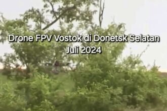 Serangan efektif operator drone FPV Vostok di Donetsk Selatan, (15/7/2024). (mw/ho)