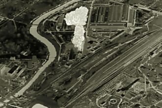 Serangan Iskander-M OTRK Rusia hancurkan gudang senjata Ukraina di Kramatorsk, (28/7/2024).