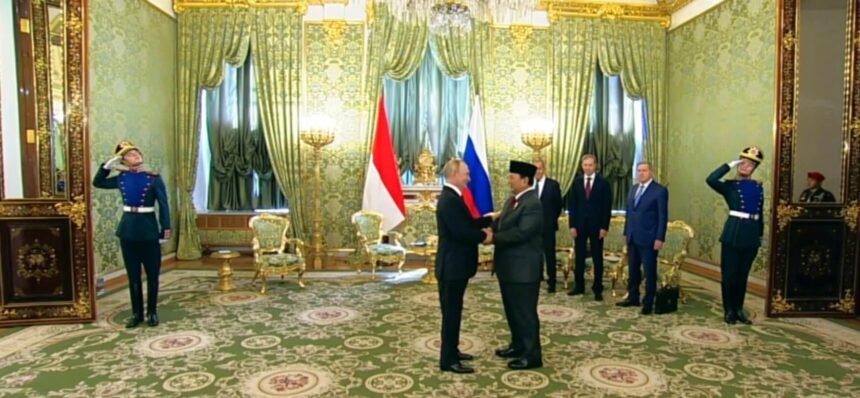 Hubungan persahabatan Rusia-Indonesia, (31/7/2024). 