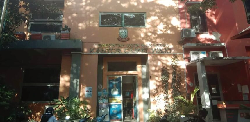 Kantor Kecamatan Wajo, (2/8/2024).