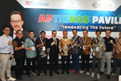 Fadli Zon kunjungi APTIKNAS Pavilion di IDTEx 2024. 