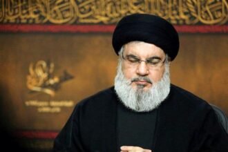 Pemimpin Hizbullah, Hassan Nasrallah.