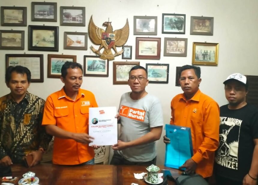 Langkah Partai Buruh Exco Luwu dukung Calon Bupati di Pilkada serentak 2024, (4/8/2024).