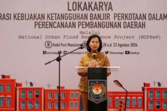 Pemerintah dorong lima daerah sebagai pilot project integrasi kebijakan bencana banjir.