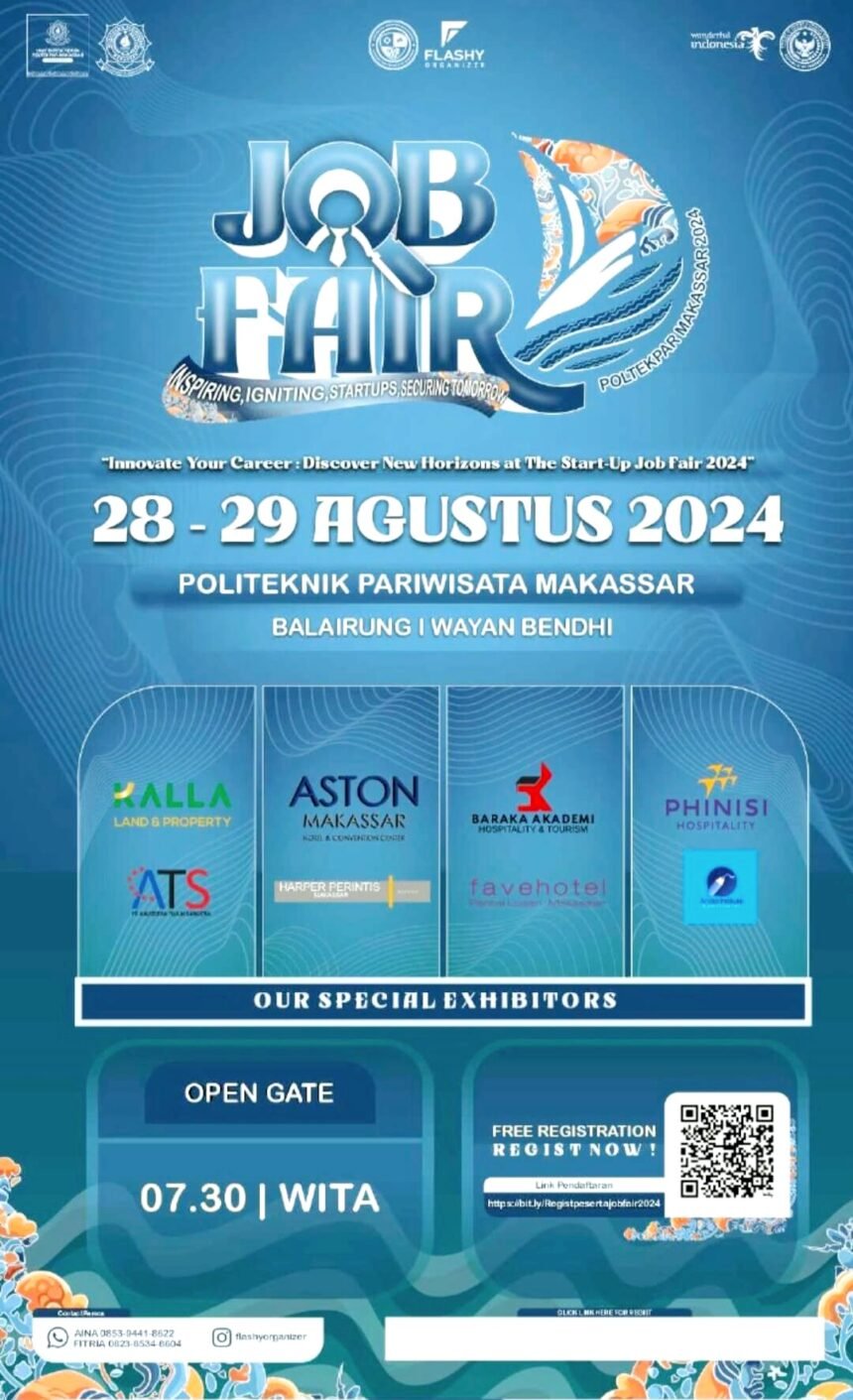 Job Fair Poltekpar Makassar 2024.