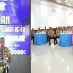 Satlantas Polres Takalar Gelar Syukuran HUT Lalu Lintas Bhayangkara ke-69, Tekankan Inovasi dan Profesionalisme, (30/9/2024).