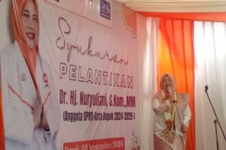 Wali Kota Depok hadiri syukuran pelantikan Hj. Nuryuliani, anggota DPRD terpilih dari PKS, (3/9/2024).