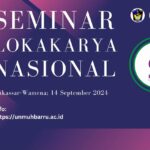 Seminar lokakarya nasional proses produksi halal Batch 01, (14/9/2024).