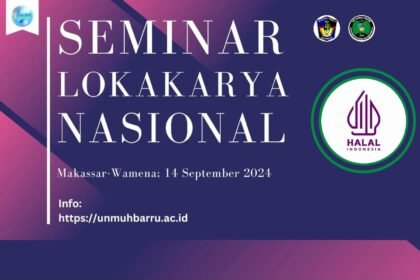 Seminar lokakarya nasional proses produksi halal Batch 01, (14/9/2024).