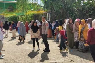 Bhabinkamtibmas Polsek Alla rutin jalin silaturahmi, sampaikan pesan Kamtibmas ke warga binaan, Selasa (17/9/2024).