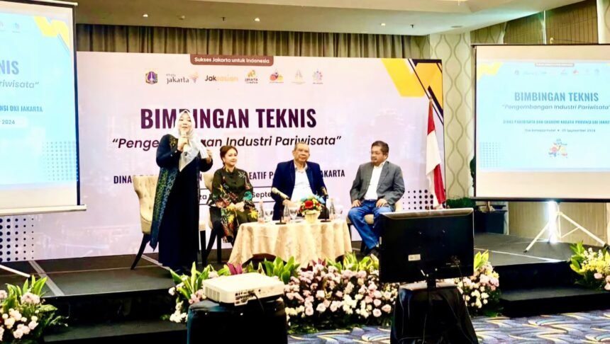 Dinas Pariwisata dan Ekonomi Kreatif Provinsi DKI Jakarta menyelenggarakan Seminar dan Bimbingan Teknis (Bimtek) Wellness dan Green Tourism.