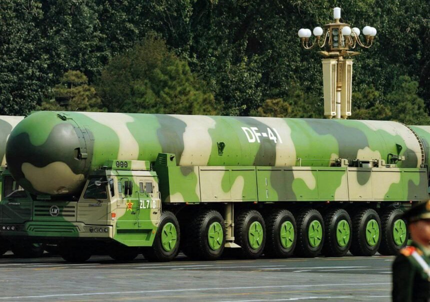 Rudal balistik antarbenua DF-41 Tiongkok mampu jangkau 12.000 - 15.000 Km dengan kecepatan Mach 25. (missilethreat/ho/mediapesan)