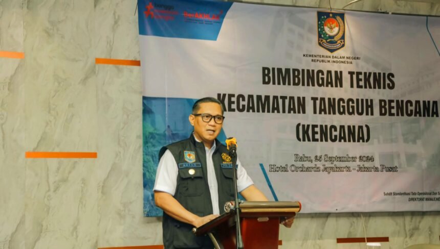 Direktorat Jenderal Bina Administrasi Kewilayahan melalui Direktorat Manajemen Penanggulangan Bencana dan Kebakaran (MPBK) menggelar Bimbingan Teknis (Bimtek) penguatan kecamatan tangguh bencana, (25/9/2024).