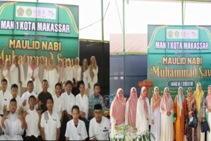 MAN 1 Makassar Gelar Peringatan Maulid Nabi 1446 H. (Dok. Humas MAN 1 Makassar)