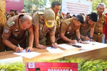 Hari Kesaktian Pancasila di Balaikota Makassar, (1/10/2024). (dok. kecamatan mamajang/ho/mediapesan)