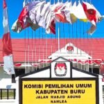 Komisi Pemilihan Umum (KPU) Kabupaten Buru, 2024.