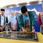 Menteri Pariwisata dan Ekonomi Kreatif, Sandiaga Salahudin Uno, meresmikan Masjid Ar-Rasyid di Kampus Politeknik Pariwisata (Poltekpar) Makassar, Sabtu (12/10/2024).