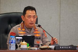 Kapolri Jenderal Polisi Listyo Sigit Prabowo melalui video conference, (30/10/2024).