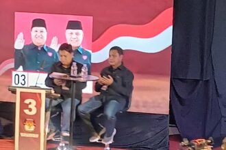 Pasangan calon Bupati dan Wakil Bupati Enrekang nomor urut 3, Irpan-Deswanto.
