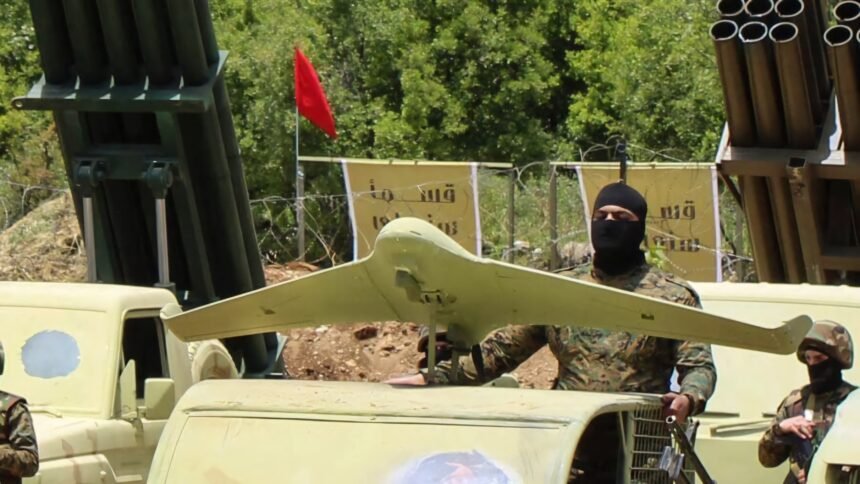 Skuadron drone Hizbullah. (qudsn/ho)