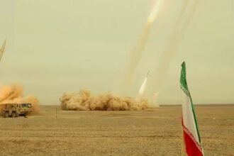 IRGC simulasikan serangan, (11/10/2024). (imm/ho)