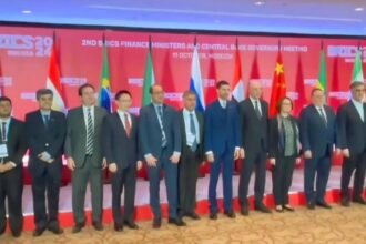 Menteri Keuangan BRICS di Moskow, (11/10/2024). (@runews/ho)