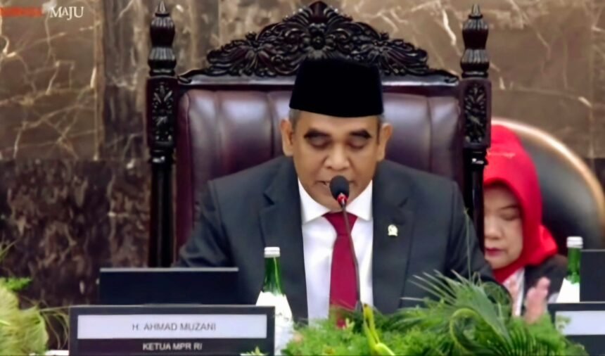 Ketua MPR RI, Ahmad Muzani, (20/10/2024).