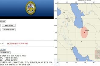 Foto tersebut adalah tangkapan layar dari sistem Notice to Airmen (NOTAM) yang menampilkan informasi penting untuk penerbangan di wilayah udara tertentu. (infosiftweekly/ho/mediapesancom)