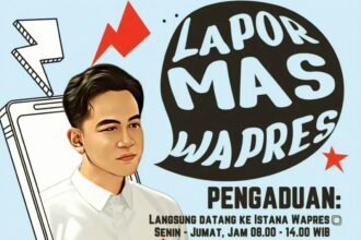 Screenshot - Poster Lapor Mas Wapres yang diunggah melalui akun Instagram @gibran_rakabuming.