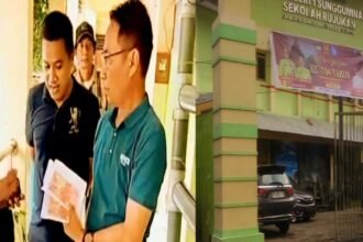 Terciduk bagi uang di masa tenang Pemilu 2024 di Kabupaten Gowa. (dok. oborbangsa/r35)