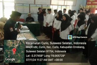 Sebanyak 3.479 petugas Kelompok Penyelenggara Pemungutan Suara (KPPS) resmi dilantik untuk Pilkada Serentak di Kabupaten Enrekang, (7/11/2024).