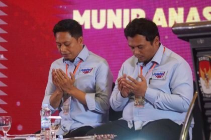 Pasangan nomor 2 Pilkada Enrekang. 