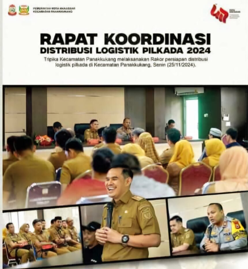 Rapat koordinasi tripika Kecamatan Panakkukang (2024). 