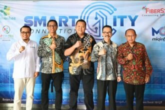 DPD APTIKNAS Bogor dan FiberStar menggelar smart city connection 2024 di Bogor, (28/11/2024).