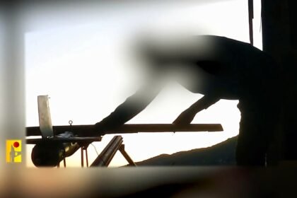 Hizbullah melancarkan serangan drone ke markas brigade Israel di Barak Yara, (18/11/2024). (qudsn/ho/mp)