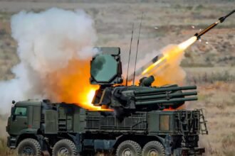 Pertahanan udara Pantsir-S Rusia. (mw/ho)