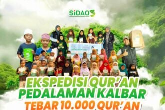 Sidaq cetak huffadz di Kalimantan.