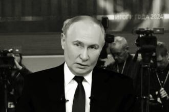 Presiden Rusia Vladimir Putin dalam forum tanya-jawab tahunan di Moscow, (19/12/2024). (rtn/ho)