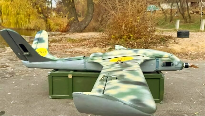 Amunisi jarak jauh Taipan-100 Loitering buatan Ukraina (Sumber gambar: Yayasan KOLO)