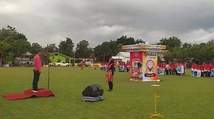 Turnamen sepakbola tingkat SLTP Se-Ajatappareng. (foto/iy/mp)