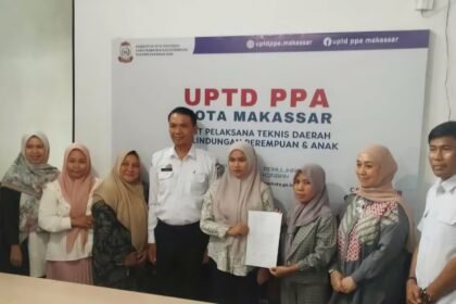 Mediasi berlangsung konstruktif, dihadiri oleh kedua belah pihak, perwakilan UPTD PPA Kota Makassar, dan Yayasan Kartika XX Hasanuddin.