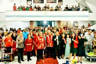 Gereja Segala Bangsa (Gesba) Pusat Makassar, (20/12/2024).